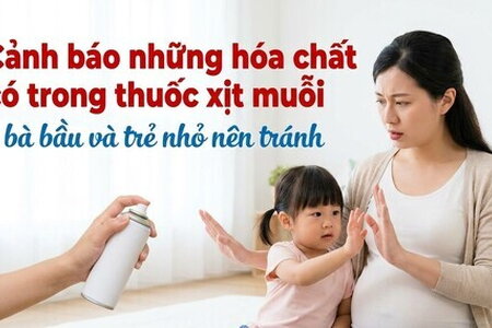 Cảnh báo những hóa chất có trong thuốc xịt muỗi - nên tránh
