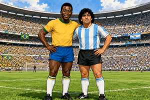 Vì sao Pele và Maradona sẽ được vinh danh trong lễ khai mạc World Cup 2026 trên sân Azteca?