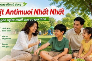 Hướng dẫn sử dụng Xịt Antimuoi Nhất Nhất ngăn ngừa muỗi