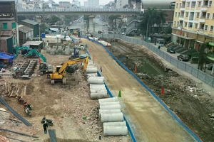 Hà Nội điều chỉnh tổ chức giao thông đường La Thành phục vụ thi công Vành đai 1