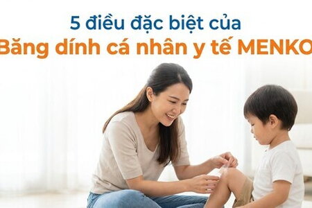 5 điều đặc biệt của Băng dính cá nhân y tế MENKO