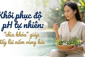 Khôi phục độ pH tự nhiên: "chìa khóa" giúp đẩy lùi nấm vùng kín