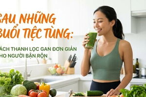 Sau những buổi tiệc tùng: cách thanh lọc gan đơn giản