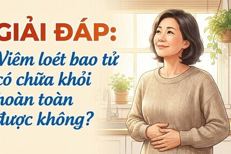 Giải đáp: viêm loét bao tử có chữa khỏi hoàn toàn được không?