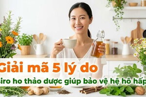 Giải mã 5 lý do siro ho thảo dược giúp bảo vệ hệ hô hấp