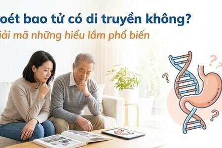 Loét bao tử có di truyền không? Giải mã những hiểu lầm phổ biến