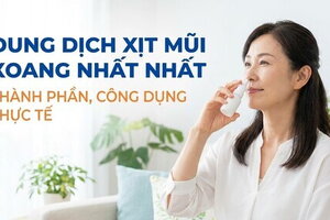 Dung dịch Xịt Mũi Xoang Nhất Nhất: thành phần, công dụng thực tế