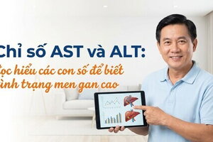Chỉ số AST và ALT: đọc hiểu các con số để biết tình trạng men gan cao