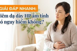 Giải đáp nhanh: viêm dạ dày HP âm tính có nguy hiểm không?