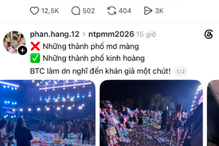 BTC concert "Những thành phố mơ màng" xin lỗi sau sự cố khán giả lội bùn gây bức xúc