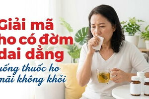 Giải mã ho có đờm dai dẳng, uống thuốc ho mãi không khỏi