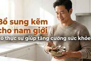 Bổ sung kẽm cho nam giới có thực sự giúp tăng cường sức khỏe?