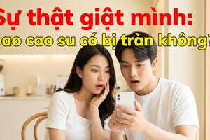 Sự thật giật mình: bao cao su có bị tràn không?