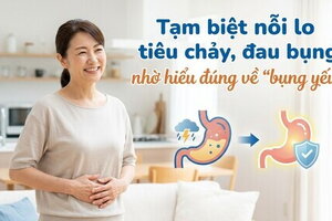 Tạm biệt nỗi lo tiêu chảy, đau bụng nhờ hiểu đúng về "bụng yếu"