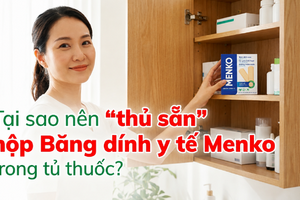 Tại sao nên "thủ sẵn" hộp Băng dính y tế Menko trong tủ thuốc?