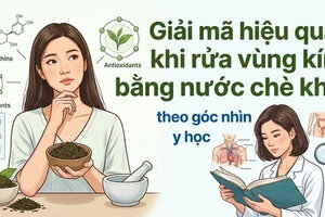 Giải mã hiệu quả khi rửa vùng kín bằng nước chè khô theo y học