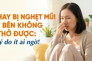 Hay bị nghẹt mũi 1 bên không thở được: lý do ít ai ngờ!