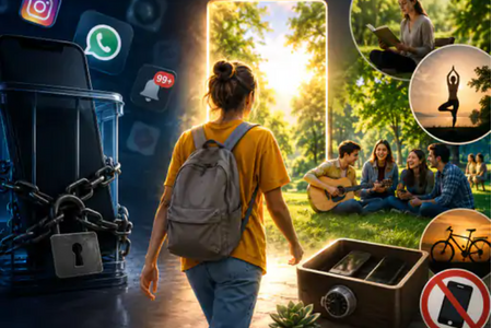 Nhiều người trẻ đang chi bộn tiền để cai nghiện điện thoại, thoát khỏi thế giới ảo