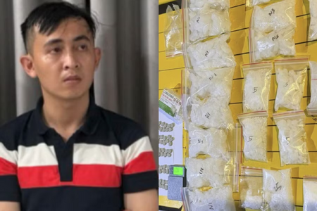 Bắt đối tượng truy nã, phát hiện tàng trữ hơn 1,3kg ma túy đá