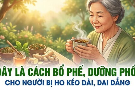 Đây là cách bổ phế, dưỡng phổi cho người bị ho kéo dài, dai dẳng