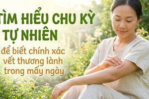 Tìm hiểu chu kỳ để biết chính xác vết thương lành trong mấy ngày