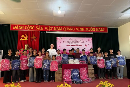Mừng sinh nhật tuổi 26, Hoa hậu Lương Thùy Linh về quê làm điều đặc biệt