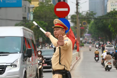 Phân luồng giao thông phục vụ trận chung kết bóng đá Việt Nam - Thái Lan