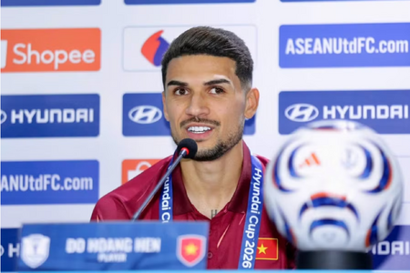 Hoàng Hên quyết tâm vô địch FIFA ASEAN Cup 2026