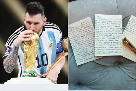 Messi chia tay tuyển Argentina