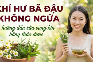 Khí hư bã đậu không ngứa - hướng dẫn rửa vùng kín bằng thảo dược