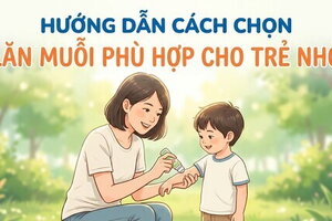 Hướng dẫn cách chọn lăn muỗi phù hợp cho trẻ nhỏ