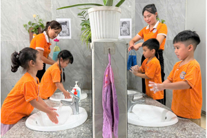 Chủ động phòng tay chân miệng khi trẻ trở lại trường