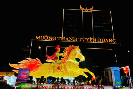 40 mô hình đèn Trung thu độc đáo sẽ thắp sáng Đêm hội Thành Tuyên