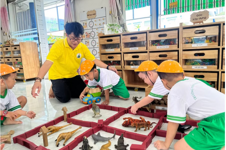 Ươm mầm tiếng Anh cho trẻ mầm non ở trường công TPHCM