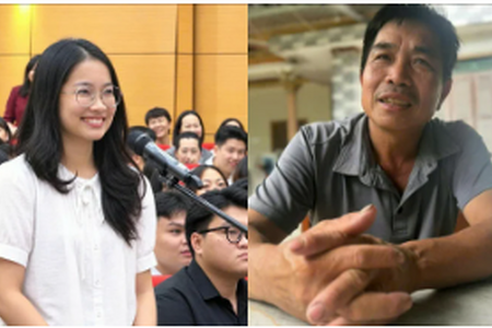 Niềm tự hào của người bố thợ xây có con gái xinh đẹp đứng thứ 8 kỳ thi bác sĩ nội trú