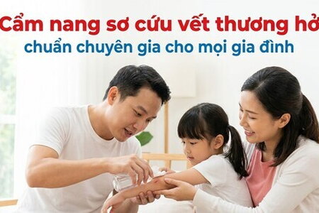 Cẩm nang sơ cứu vết thương hở chuẩn chuyên gia cho mọi gia đình