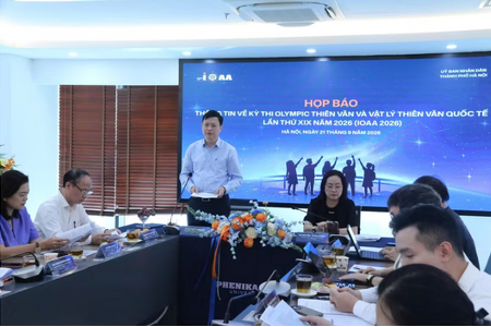 320 thí sinh tham dự Kỳ thi Olympic Thiên văn và Vật lý thiên văn quốc tế 2026