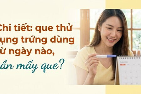 Chi tiết: que thử rụng trứng dùng từ ngày nào, cần mấy que?