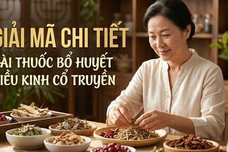 Giải mã chi tiết bài thuốc bổ huyết điều kinh cổ truyền