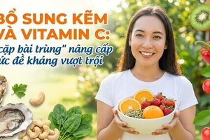Bổ sung kẽm và vitamin C: "cặp bài trùng" nâng cấp sức đề kháng