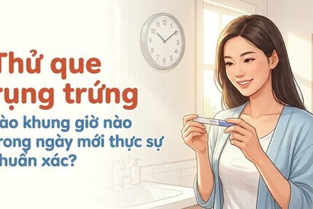 Thử que rụng trứng vào khung giờ nào trong ngày mới thực sự chuẩn xác