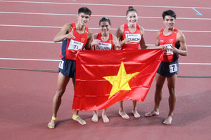 Điền kinh Việt Nam giành HCĐ nghẹt thở ở ASIAD 2026: Bản lĩnh vượt qua 'dàn sao' nhập tịch