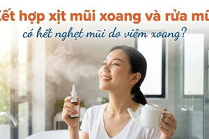 Kết hợp xịt mũi xoang và rửa mũi có hết nghẹt mũi do viêm xoang?