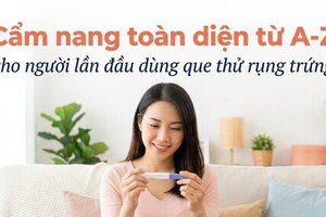 Cẩm nang toàn diện từ A-Z cho người lần đầu dùng que thử rụng trứng