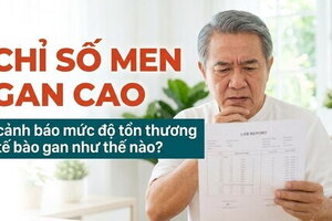 Chỉ số men gan cao cảnh báo mức độ tổn thương tế bào gan như thế nào?