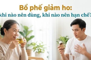 Bổ phế giảm ho: khi nào nên dùng, khi nào nên hạn chế?