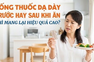 Uống thuốc dạ dày trước hay sau khi ăn thì mang lại hiệu quả cao?