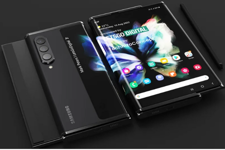 Quên điện thoại gập đi, Galaxy Z Slide màn hình cuộn của Samsung đang là thứ khiến fan phát cuồng