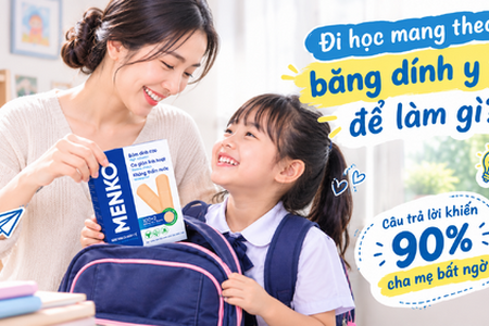 Đi học mang theo băng dính y tế để làm gì? 90% cha mẹ bất ngờ