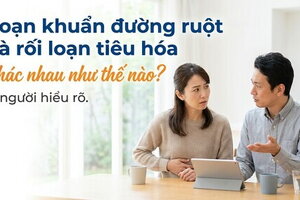 Loạn khuẩn đường ruột và rối loạn tiêu hóa khác nhau như thế nào?